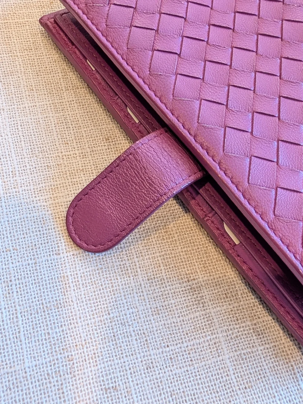 Bottega Veneta Leather Purple Women's Wallet